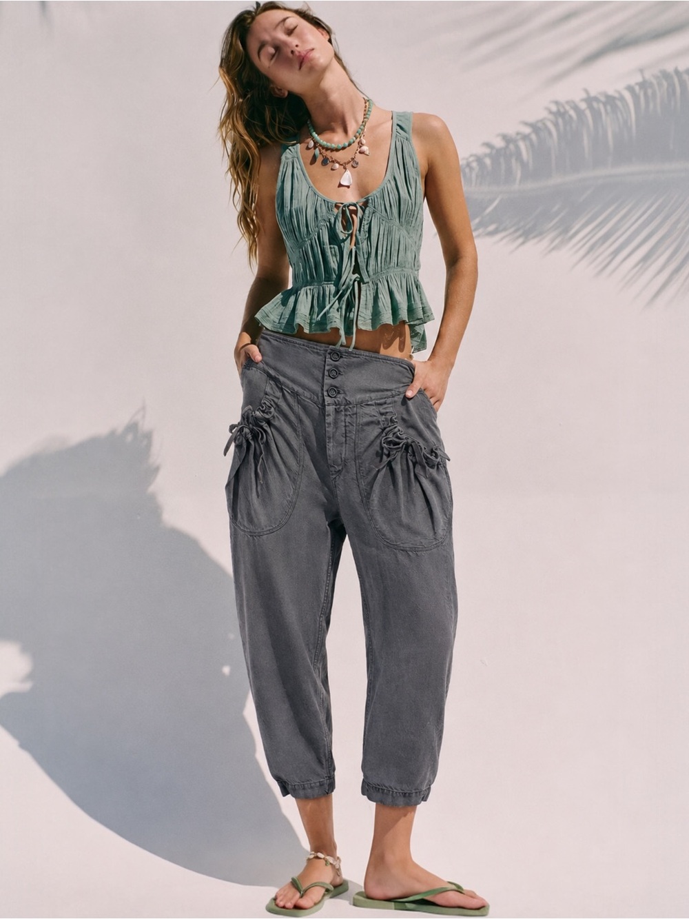 Isabell Marant Linen/Lyocell Ankle Pant Size 4